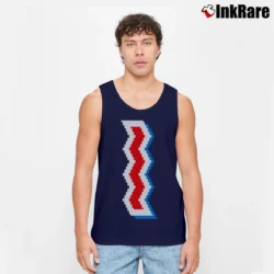 Men’s St Ides Malt Liquor 8 Bit Retro Tank Top in navy | Breathable, Active-Friendly Design