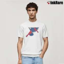 Men’s St Louis Cardinals Blues Mashup Classic T-Shirt in white | Soft, Breathable Everyday Wear