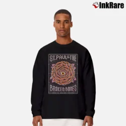 Men’s St Paul Broken Bones 2019 Tour Long-Sleeve Shirt in black | Sleek, Lightweight, Year-Round Wear