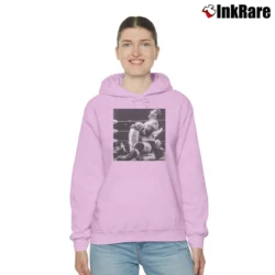 Women’s Stan Hansen Boston Crab Cozy Hoodie in light pink | Warm, Structured, Stylish