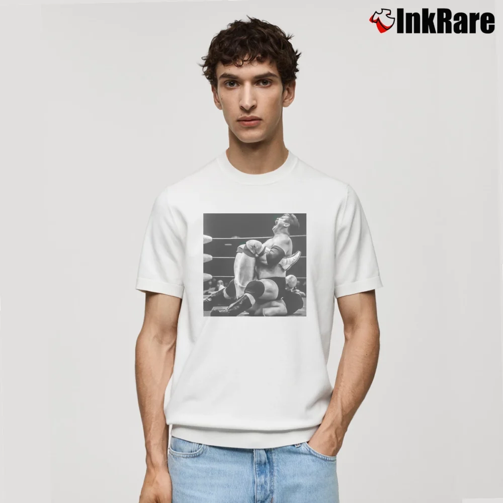 Men’s Stan Hansen Boston Crab Classic T-Shirt in white | Soft, Breathable Everyday Wear