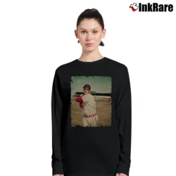 Women’s Stan Musial Louis Cardinals for Baseball Fans Long-Sleeve Top in black | Sleek, Versatile, All-Season