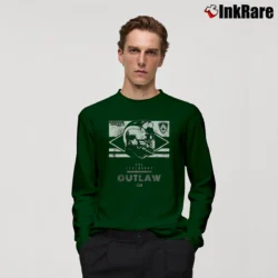 Men’s Star - lord Guardians Of The Galaxy Marvel Legend Long-Sleeve Shirt in forest green | Sleek, Lightweight, Year-Round Wear