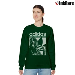 Women’s Star Wars Adidas Darth Vader Relaxed Sweatshirt in forest green | Soft, Laid-Back Vibe
