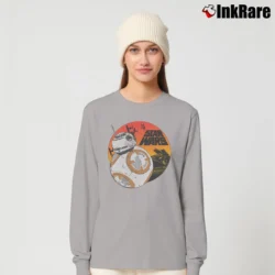 Women’s Star Wars BB8 Droid Graphic Long-Sleeve Top in sport grey | Sleek, Versatile, All-Season