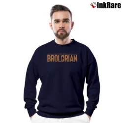 Men’s Star Wars Big Brother Family Pregnancy Announcement Crewneck Sweatshirt in navy | Cozy Fabric, Clean Style
