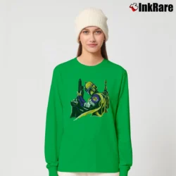 Women’s Star Wars Boba Fett Los Angeles Lakers Crossover Long-Sleeve Top in irish green | Sleek, Versatile, All-Season
