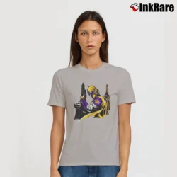 Women’s Star Wars Boba Fett Los Angeles Lakers Crossover Signature T-Shirt in sport grey | Soft, Flattering Fit