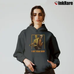 Women’s Star Wars Chewbacca And C3PO I Got Your Back Cozy Hoodie in charcoal | Warm, Structured, Stylish
