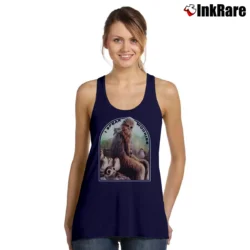 Women’s Star Wars Chewbacca I Speak Wookie Graphic Tank Top in navy | Lightweight, Movement-Friendly