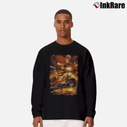 Men’s Star Wars Clone Wars Bad Batch Disney Troopers Long-Sleeve Shirt in black | Sleek, Lightweight, Year-Round Wear