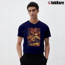 Men’s Star Wars Clone Wars Bad Batch Disney Troopers V-Neck Tee in navy | Sharp, Breathable, Everyday Staple