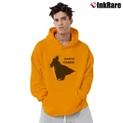 Men’s Star Wars Darth Vader Rogue One Funny Pullover Hoodie in orange | Cozy, Durable, Modern Fit