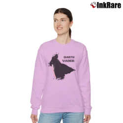 Women’s Star Wars Darth Vader Rogue One Funny Relaxed Sweatshirt in light pink | Soft, Laid-Back Vibe