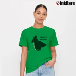Women’s Star Wars Darth Vader Rogue One Funny Signature T-Shirt in irish green | Soft, Flattering Fit
