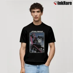 Men’s Star Wars Darth Vader Roller Coaster Funny Classic T-Shirt in black | Soft, Breathable Everyday Wear