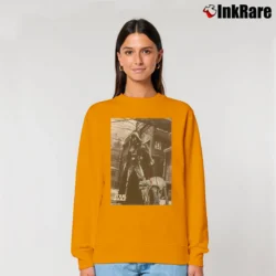 Women’s Star Wars Darth Vader Walking The AT - AT Graphic Relaxed Sweatshirt in orange | Soft, Laid-Back Vibe