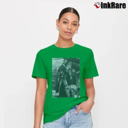Women’s Star Wars Darth Vader Walking The AT - AT Graphic Signature T-Shirt in irish green | Soft, Flattering Fit