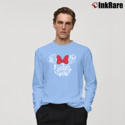 Men’s Star Wars Disney Ears Minnie Disneyworld Fan Long-Sleeve Shirt in light blue | Sleek, Lightweight, Year-Round Wear