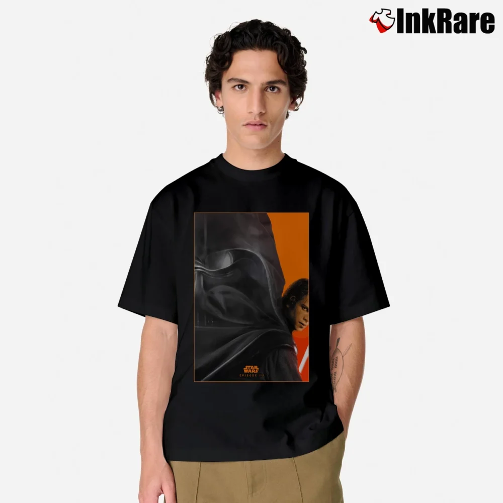 Men’s Star Wars Episode III Revenge Of The Sith Classic T-Shirt in black | Soft, Breathable Everyday Wear