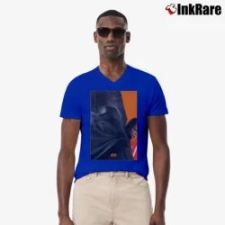 Men’s Star Wars Episode III Revenge Of The Sith V-Neck Tee in royal blue | Sharp, Breathable, Everyday Staple