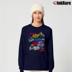 Women’s Star Wars Father's Day 1980s Style Long-Sleeve Top in navy | Sleek, Versatile, All-Season
