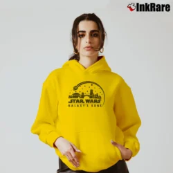 Women’s Star Wars Galaxy's Edge Cozy Hoodie in yellow | Warm, Structured, Stylish