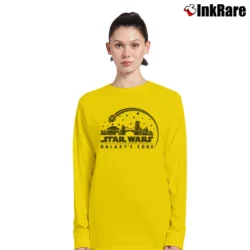 Women’s Star Wars Galaxy's Edge Long-Sleeve Top in yellow | Sleek, Versatile, All-Season