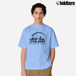 Men’s Star Wars Galaxy's Edge Classic T-Shirt in light blue | Soft, Breathable Everyday Wear