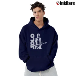 Men’s Star Wars Han Solo Guitar Graphic Pullover Hoodie in navy | Cozy, Durable, Modern Fit