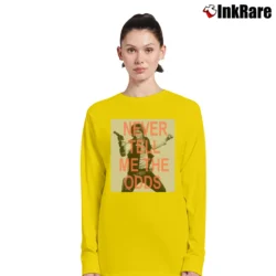 Women’s Star Wars Han Solo Never Tell Me The Odds Long-Sleeve Top in yellow | Sleek, Versatile, All-Season