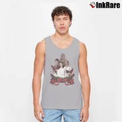 Men’s Star Wars Holiday Special Wookie Life Day Tank Top in sport grey | Breathable, Active-Friendly Design