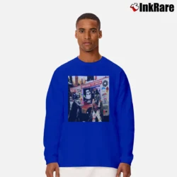 Men’s Star Wars Imperial Ice Cream Funny Parody Long-Sleeve Shirt in royal blue | Sleek, Lightweight, Year-Round Wear