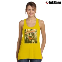 Women’s Star Wars Imperial Ice Cream Funny Parody Tank Top in yellow | Lightweight, Movement-Friendly