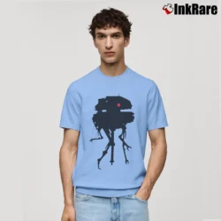 Men’s Star Wars Imperial Probe Droid Empire Classic T-Shirt in light blue | Soft, Breathable Everyday Wear