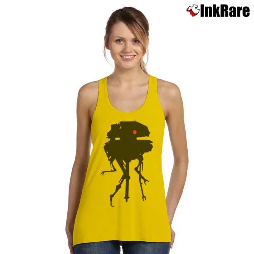 Star Wars Imperial Probe Droid Empire Women’s Essential Tank in yellow – Summer Ready Women’s Star Wars Imperial Probe Droid Empire Tank Top in yellow | Lightweight, Movement-Friendly