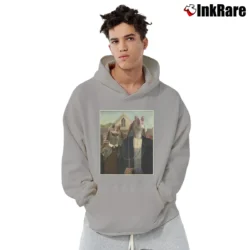 Men’s Star Wars Jar Jar Binks American Binks Inspired Pullover Hoodie in sport grey | Cozy, Durable, Modern Fit