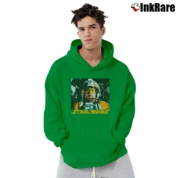 Men’s Star Wars Jek Tono Porkins Graphic Pullover Hoodie in irish green | Cozy, Durable, Modern Fit