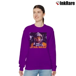 Women’s Star Wars Jek Tono Porkins Graphic Relaxed Sweatshirt in purple | Soft, Laid-Back Vibe