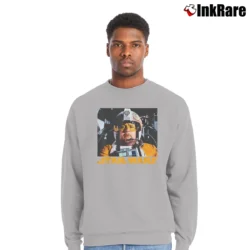 Men’s Star Wars Jek Tono Porkins Graphic Crewneck Sweatshirt in sport grey | Cozy Fabric, Clean Style