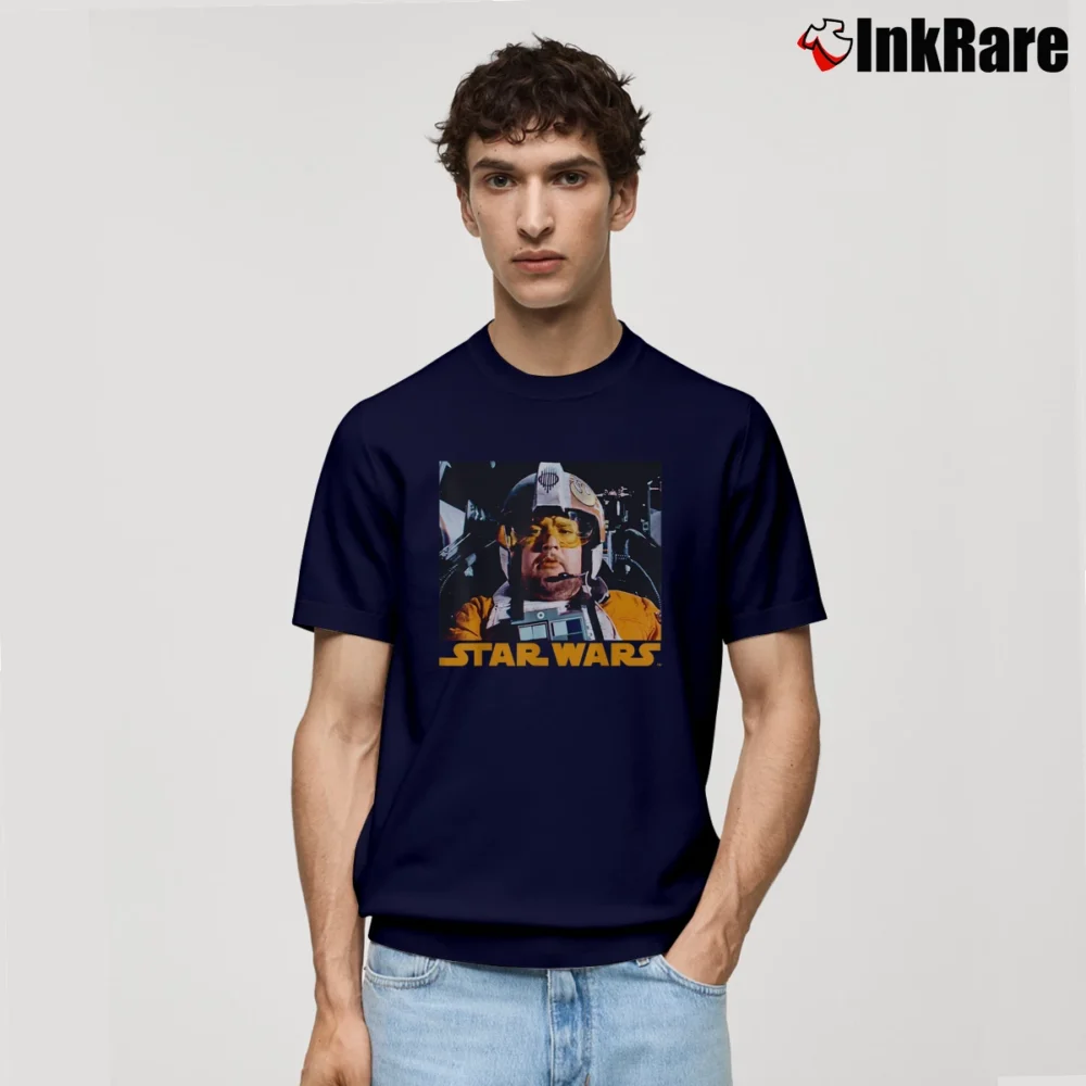 Men’s Star Wars Jek Tono Porkins Graphic Classic T-Shirt in navy | Soft, Breathable Everyday Wear