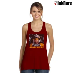 Women’s Star Wars Jek Tono Porkins Graphic Tank Top in maroon | Lightweight, Movement-Friendly