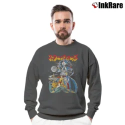 Men’s Star Wars Kanji Poster Graphic Crewneck Sweatshirt in charcoal | Cozy Fabric, Clean Style