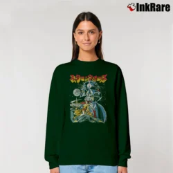 Women’s Star Wars Kanji Poster Graphic Relaxed Sweatshirt in forest green | Soft, Laid-Back Vibe