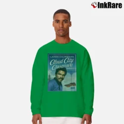 Men’s Star Wars Lando Calrissian Long-Sleeve Shirt in irish green | Sleek, Lightweight, Year-Round Wear