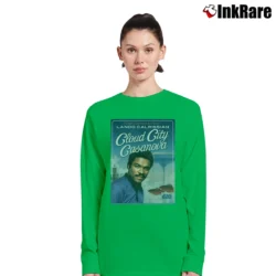 Women’s Star Wars Lando Calrissian Long-Sleeve Top in irish green | Sleek, Versatile, All-Season