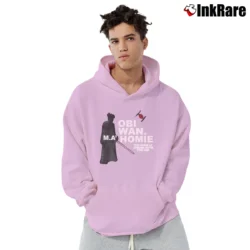 Men’s Star Wars Mahomes Pullover Hoodie in light pink | Cozy, Durable, Modern Fit