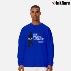 Men’s Star Wars Mahomes Long-Sleeve Shirt in royal blue | Sleek, Lightweight, Year-Round Wear
