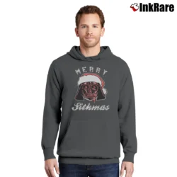 Men’s Star Wars Merry Sithmas Holiday Pullover Hoodie in charcoal | Cozy, Durable, Modern Fit