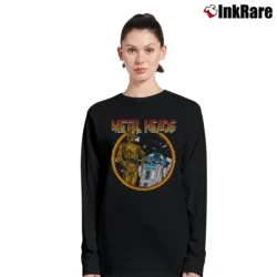Women’s Star Wars Metal Heads Long-Sleeve Top in black | Sleek, Versatile, All-Season